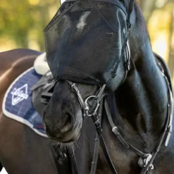 Masques Anti-Mouches Poneys|Masques Anti-Mouches*LeMieux - Masque anti-mouches Ride On Noir