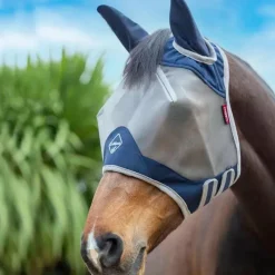 Outlet - Masque anti-mouches avec oreilles ArmorShield Pro navy Masques Anti-Mouches|Masques Anti-Mouches