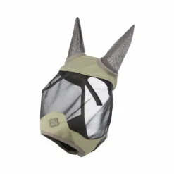 Masques Anti-Mouches Poneys|Masques Anti-Mouches*LeMieux - Masque anti-mouches Visor-Tek Half fern Vert