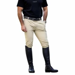 Pantalons D'Équitation|Pantalons D'Équitation*LeMieux - Pantalon d'équitation homme Elite Classic Pleated Beige