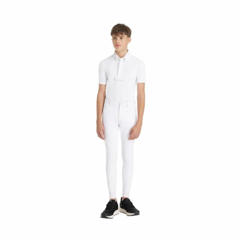 Pantalons D'Équitation*LeMieux - Pantalon d’équitation garçon Young Rider Boys Sport Blanc
