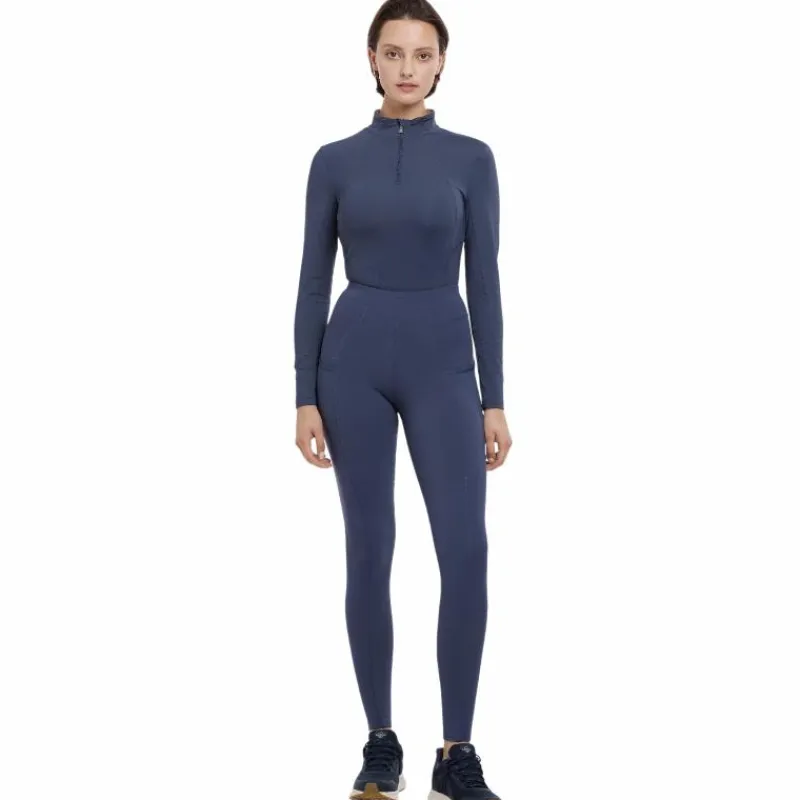 Sale - Pantalon d'équitation femme Naomi dusk blue Pantalons D'Équitation