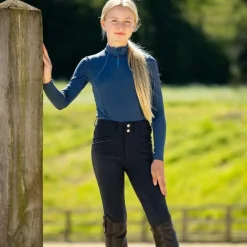 Pantalons D'Équitation*LeMieux - Pantalon d'équitation junior Young Rider Freya Pro Marine