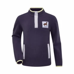 Pulls Et Gilets*LeMieux - Polaire à boutons-pressions enfant Mini Mae juniper Violet