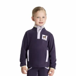 Pulls Et Gilets*LeMieux - Polaire à boutons-pressions enfant Mini Mae juniper Violet