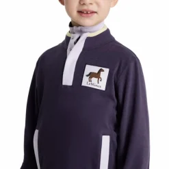 Pulls Et Gilets*LeMieux - Polaire à boutons-pressions enfant Mini Mae juniper Violet