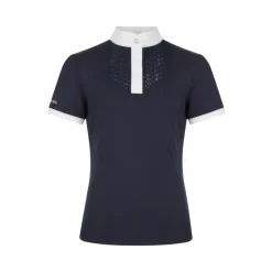 Polos Et Chemises*LeMieux - Polo de concours manches courtes junior Young Rider Belle Marine