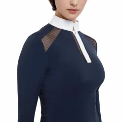 Outlet - Polo de concours manches longues femme Camille Polos Et Chemises