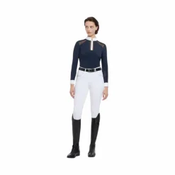 Outlet - Polo de concours manches longues femme Camille Polos Et Chemises