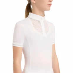 Hot - Polo de concours manches courtes junior Young Rider Belle Enfant Polos Et Chemises