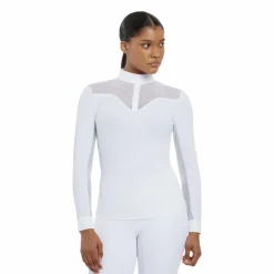 Polos Et Chemises*LeMieux - Polo de concours manches longues femme Emily Blanc