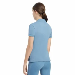 Polos Et Chemises*LeMieux - Polo enfant Classique Junior Young Rider Ice blue Bleu