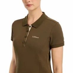 Polos Et Chemises*LeMieux - Polo femme Classique Alpine Marron