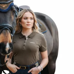 Polos Et Chemises*LeMieux - Polo femme Classique Alpine Marron