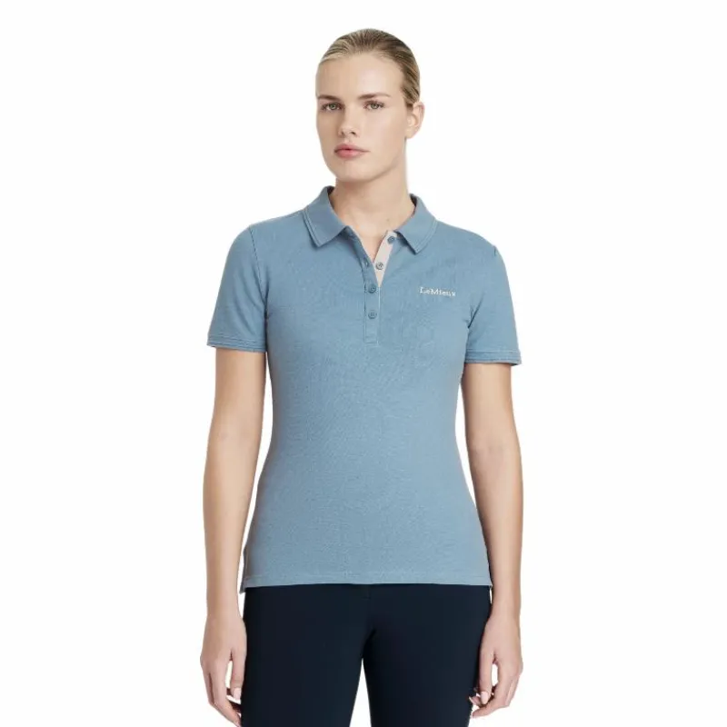 Polos Et Chemises*LeMieux - Polo femme Classique Ice blue Bleu