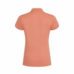 Best - Polo manches courtes femme Classic apricot Polos Et Chemises