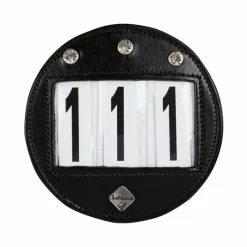Accessoires De Bridon*LeMieux - Porte-numéro pour bridon Diamante Noir