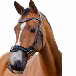 Accessoires De Bridons Poneys|Protections Pour Naseaux*LeMieux - Protection de nasaux Comfort Shield Drop Noir