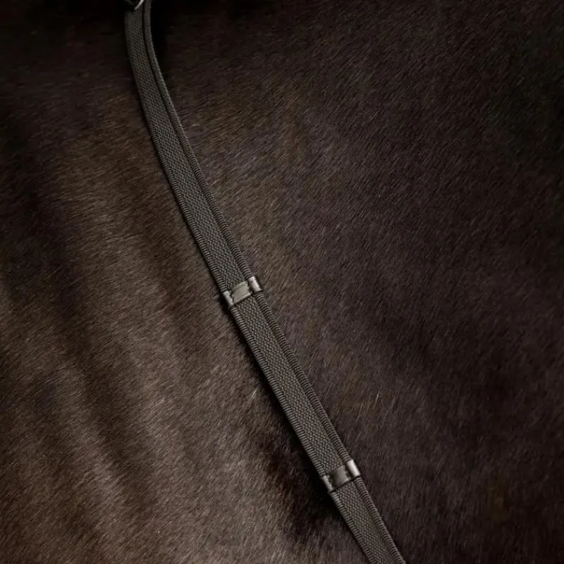 Hot - Rênes en caoutchouc grip Continental / laiton Rênes Et Arrêtoirs De Rênes Poneys|Rênes Et Arrêtoirs De Rênes