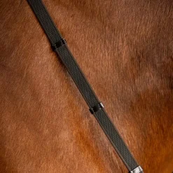 Rênes Et Arrêtoirs De Rênes Poneys|Rênes Et Arrêtoirs De Rênes*LeMieux - Rênes en caoutchouc grip Continental havane/ argent Marron