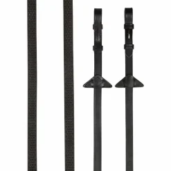 Rênes Et Arrêtoirs De Rênes Poneys|Rênes Et Arrêtoirs De Rênes*LeMieux - Rênes en caoutchouc souple Soft / argent Marron