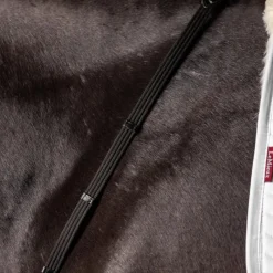 Clearance - Rênes Webbed Continental / argent Rênes Et Arrêtoirs De Rênes Poneys|Rênes Et Arrêtoirs De Rênes