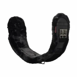 Sangles Courtes*LeMieux - Sangle de dressage Integrated / Noir