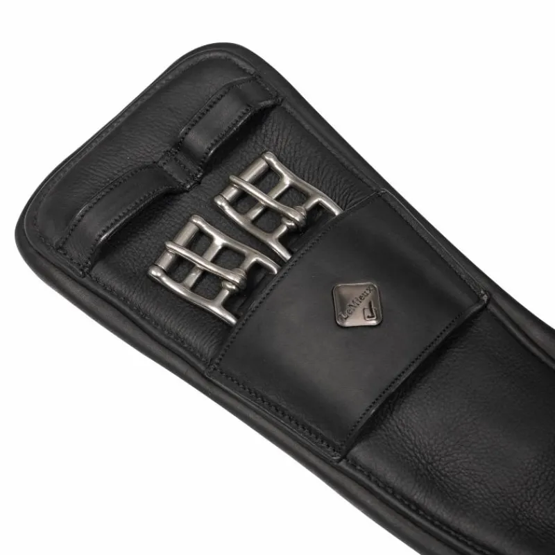 Sangles Courtes*LeMieux - Sangle de dressage Gel-Tek anatomique Noir