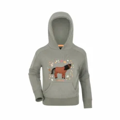 Pulls Et Gilets*LeMieux - Sweat à capuche enfant Mini Romi rosemary Vert