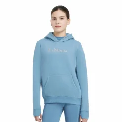 Outlet - Sweat à capuche enfant Classique Junior Young Rider Ice blue Enfant Pulls Et Gilets