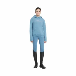 Outlet - Sweat à capuche enfant Classique Junior Young Rider Ice blue Enfant Pulls Et Gilets