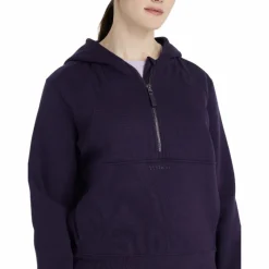 Best - Sweat à capuche femme demi-zippé Henrietta juniper Pulls Et Gilets