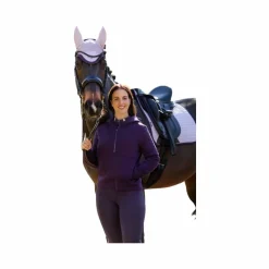 Best - Sweat à capuche femme demi-zippé Henrietta juniper Pulls Et Gilets