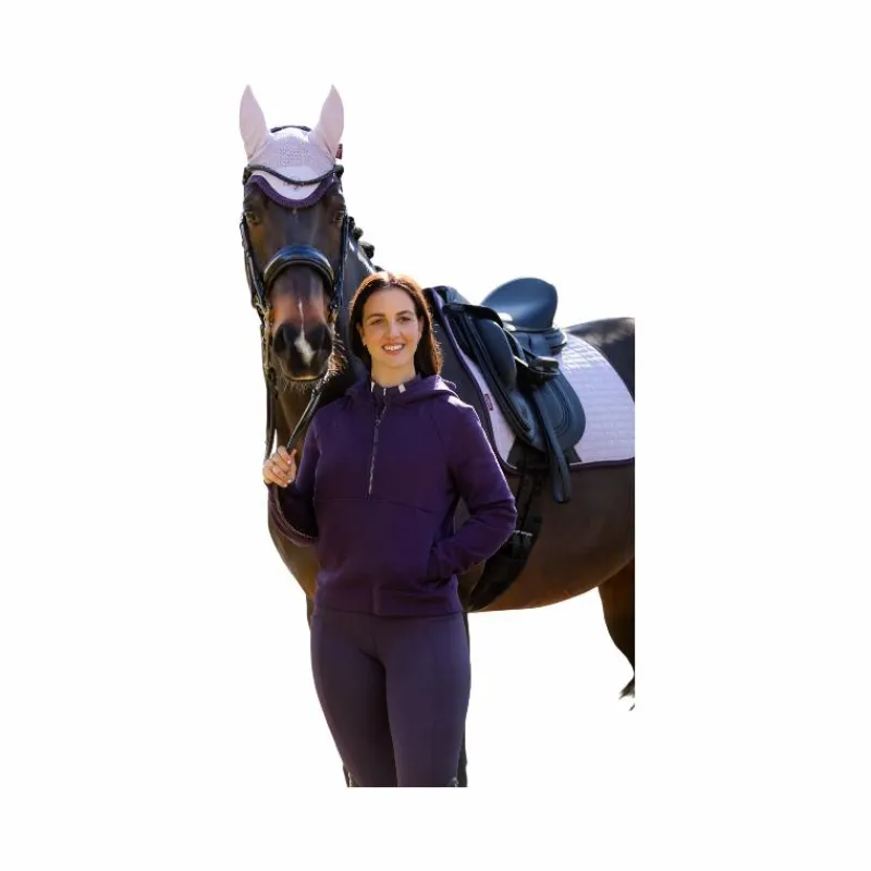 Best - Sweat à capuche femme demi-zippé Henrietta juniper Pulls Et Gilets