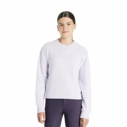 Discount - Sweat à col rond enfant Young Rider Carmen lilac Enfant Pulls Et Gilets