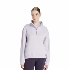Pulls Et Gilets*LeMieux - Sweat col zippé femme Keira lilac Violet