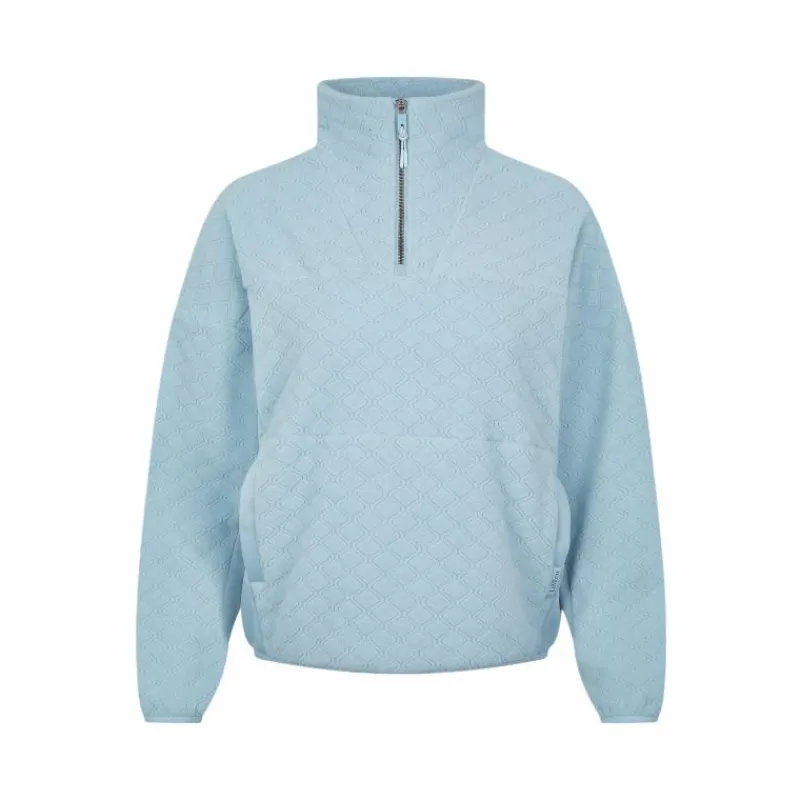 Pulls Et Gilets*LeMieux - Sweat manches longues femme Dana quarter zip glacier Bleu