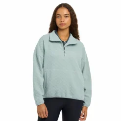 Pulls Et Gilets*LeMieux - Sweat manches longues femme Dana quarter zip glacier Bleu