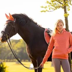 Best - Sweat manches longues junior Hannah Pop Over apricot Pulls Et Gilets|Pulls Et Gilets