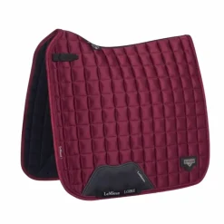Dressage|Tapis De Selle*LeMieux - Tapis de dressage Loire Classic Square Mulberry Bordeaux