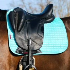Outlet - Tapis de dressage Suede Square azur Dressage|Tapis De Selle