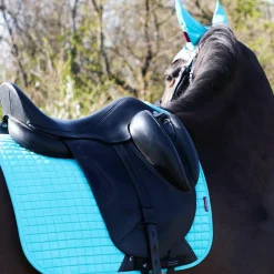 Outlet - Tapis de dressage Suede Square azur Dressage|Tapis De Selle
