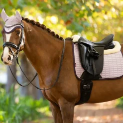 Tapis De Dressage|Dressage*LeMieux - Tapis de dressage Square suédine mérinos+ lilac Violet
