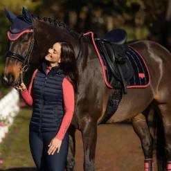 Discount - Tapis de dressage Square Loire Classic / cranberry Dressage|Tapis De Dressage