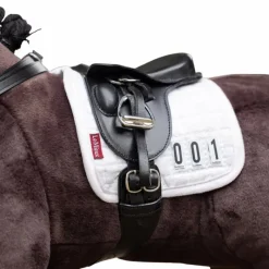 Peluches*LeMieux - Tapis de dressage pour Toy Pony Blanc