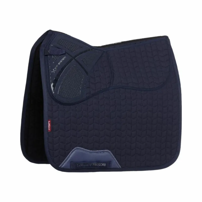Tapis De Selle|Dressage*LeMieux - Tapis de dressage Pro Sorb Plain 2 Square Marine