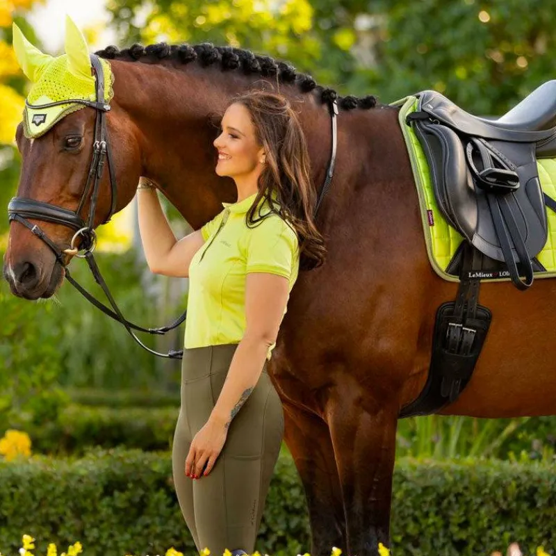 Outlet - Tapis de dressage Loire Classic Square kiwi Dressage|Tapis De Selle