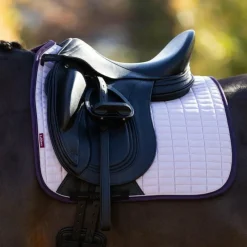 Hot - Tapis de dressage Square en suédine lilac Tapis De Dressage|Dressage