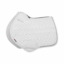 Tapis De Selle Poneys|Tapis De Selle*LeMieux - Tapis de selle Crystal Suede Close Contact Square Blanc
