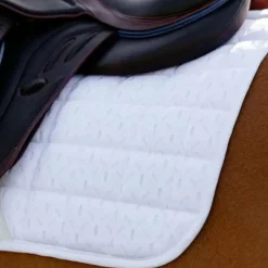 Tapis De Selle Poneys|Tapis Cso/ Mixtes*LeMieux - Tapis de selle 3D Mesh Self-Cool Square Blanc